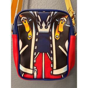 Disney Kingdom Hearts Sora Close Up Buckle Down Crossbody Bag